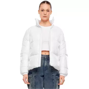 Куртка Urban Classics Recycled Short Shiny padded, белый