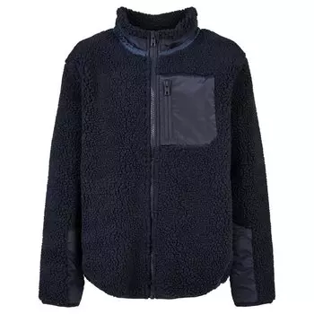 Куртка Urban Classics Sherpa, синий