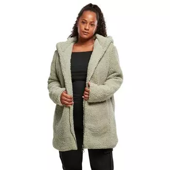 Куртка Urban Classics Sherpa, зеленый