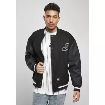 Куртка Urban Classics Starter Script College, черный