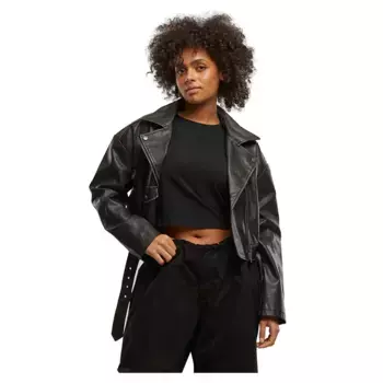 Куртка Urban Classics Vintage leather, черный