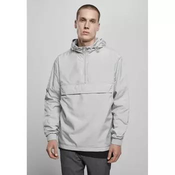 Куртка Urban Classics Windproof Basic Pull Over, серый