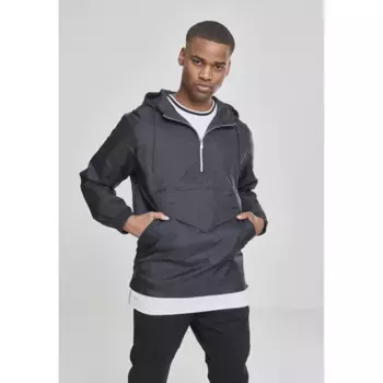 Куртка Urban Classics Windproof Pullover Basic, черный