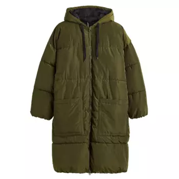 Куртка утепленная H&amp;M Oversized, хаки