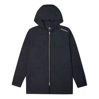 Куртка utility parka 'black' Converse, черный