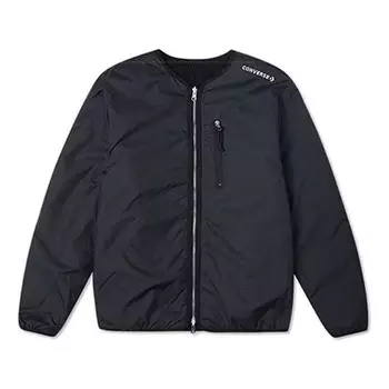 Куртка utility reversible sherpa jacket 'balck' Converse, черный