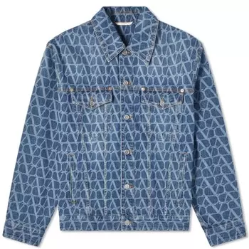 Куртка Valentino Icon Denim, синий