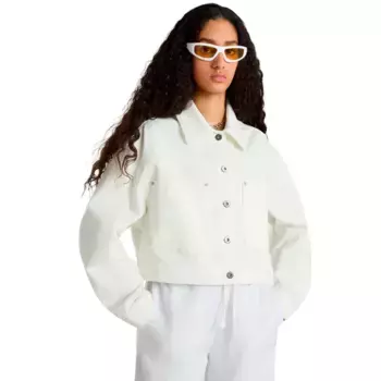 Куртка Vans Raynes Crop Trucker, белый