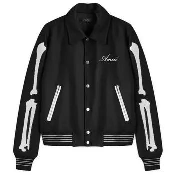 Куртка Varsity bones Amiri, черный