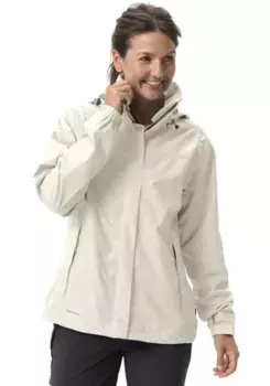 Куртка VAUDE для отдыха "WOMEN'S ESCAPE LIGHT JACKET", с капюшоном, цвет Ecru