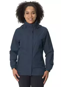 Куртка VAUDE для отдыха "WOMEN'S ESCAPE LIGHT JACKET", с капюшоном, цвет Dark Sea