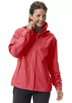 Куртка VAUDE для отдыха "WOMEN'S ESCAPE LIGHT JACKET", с капюшоном, цвет Flame