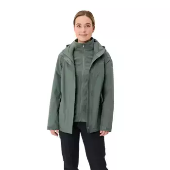 Куртка VAUDE Rosemoor II 3in1, зеленый