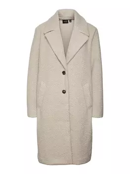 Куртка Vero Moda Teddymantel, кремовый