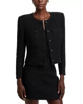 Куртка Veronica Beard Lars, черный