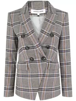 Куртка Veronica Beard Miller Dickey, серый