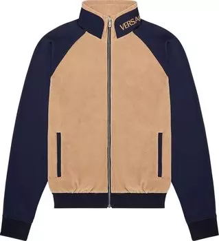 Куртка Versace Two Tone Track Jacket 'Navy/Beige', синий