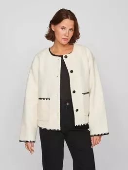 Куртка Vila Kaya, кремовый