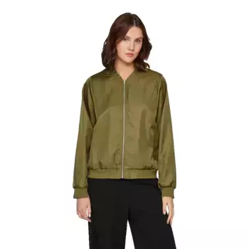 Куртка Vila Papaya bomber, зеленый