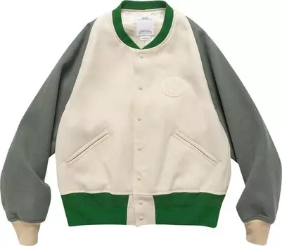 Куртка Visvim Varsity 'Green', зеленый