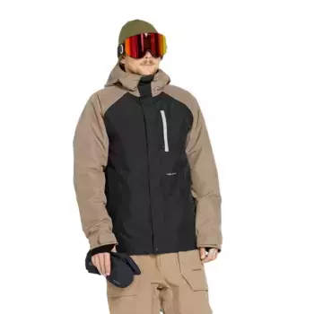 Куртка Volcom Dua Insulated Gore-Tex, коричневый/черный