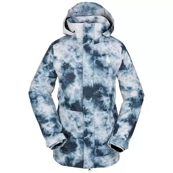 Куртка Volcom Westland утепленная женская, белый/синий
