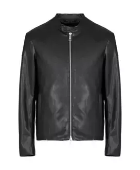 Куртка в байкерском стиле Armani Exchange, черный