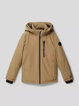 Куртка в двухцветном дизайне, модель «Темза» CARS JEANS, коричневый