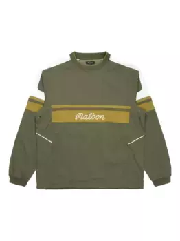 Куртка в стиле колор-блок Malbon Golf, серый