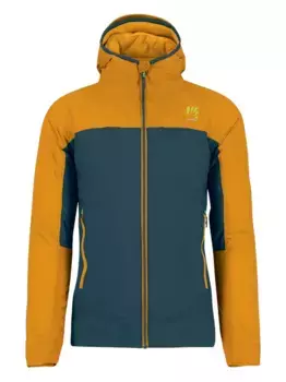 Куртка в стиле колор-блок с капюшоном KARPOS, синий