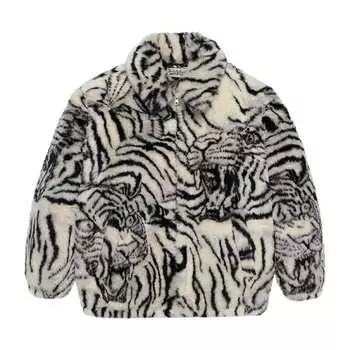 Куртка Wacko Maria x Tim Lehi Fur Coach, белый/черный