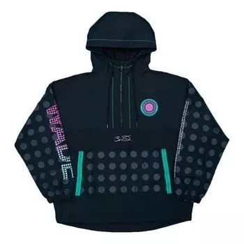 Куртка way of wade polka dots куртка с застежкой-молнией на половину длины Li-Ning, черный
