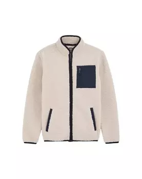 Куртка WE Fashion Fleece, белый