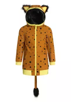 Куртка WeeDo Softshell "LUXDO Lynx", с капюшоном, функциональная куртка: дышащая, водонепроницаемая, с капюшоном, совместимым со шлемом, цвет Lyn X Brown