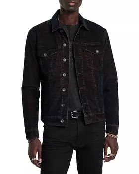 Куртка вельветовая Dallas Regular Fit John Varvatos, фиолетовый