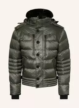 Куртка WELLENSTEYN STARSTREAM mit abnehmbarer Kapuze und Kunstfell, зеленый