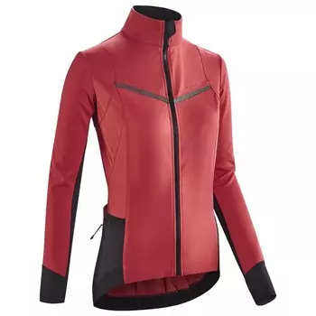 Куртка велосипедная Van Rysel, цвет rot/rauchschwarz