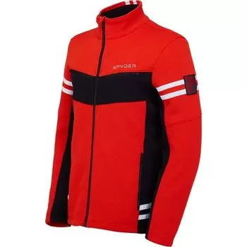 Куртка Wengen Encore с молнией во всю длину мужская Spyder, цвет Volcano Black