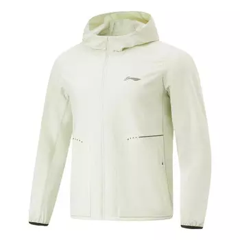 Куртка ветровка бег спортивная куртка Li-Ning, зеленый