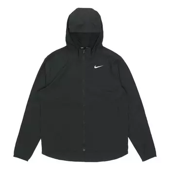 Куртка ветровка беговая куртка Nike, черный