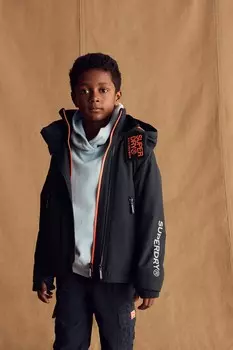 Куртка ветровка Ripstop Ultimate Superdry, черный