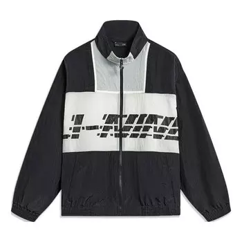 Куртка ветровка спортивная куртка Li-Ning, черный