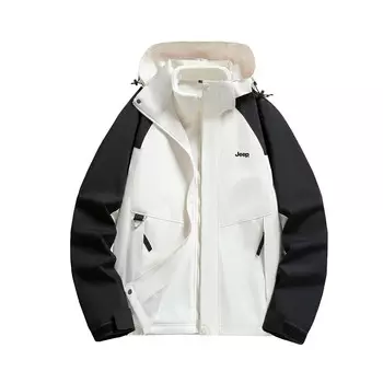 Куртка-ветровки Wrangler унисекс Jeep, цвет Ivory White