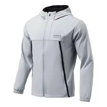 Куртка ветрозащитная куртка для повседневной носки Li-Ning, серый