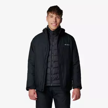 Куртка Whirlibird с v-образным вырезом Columbia, черный