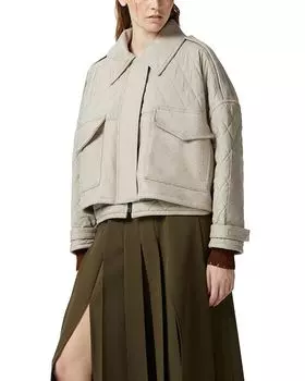 Куртка Whitman Mixed Media PINKO, коричневый/бежевый