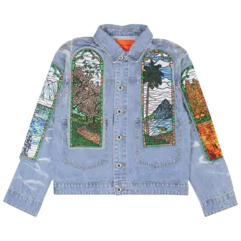 Куртка Who Decides War Four Seasons Denim 'Indigo', синий