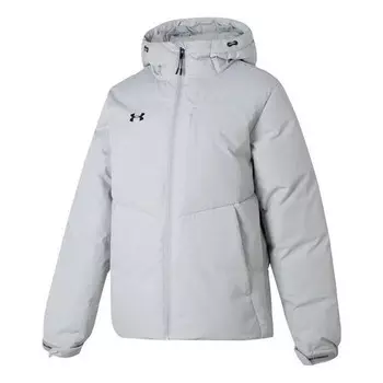 Куртка winter down jacket 'grey' Under Armour, серый