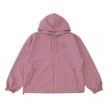 Куртка (WMNS) New Balance Iconic Collegiate Woven Jacket 'Rosewood', розовый
