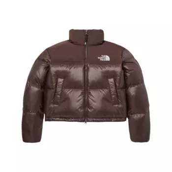 Куртка (WMNS) The North Face White Label Novelty Nuptse Down Jacket Asia Sizing 'Cocoa Brown', коричневый